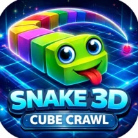 Snake 3D:Cube Crawl
