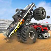 Monster Truck Derby Stunt Game