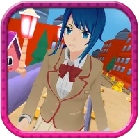Anime Girl Subway Train Run