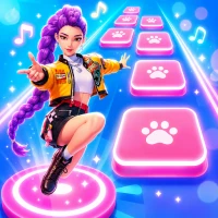 Tiles Hop Kpop Cat Music